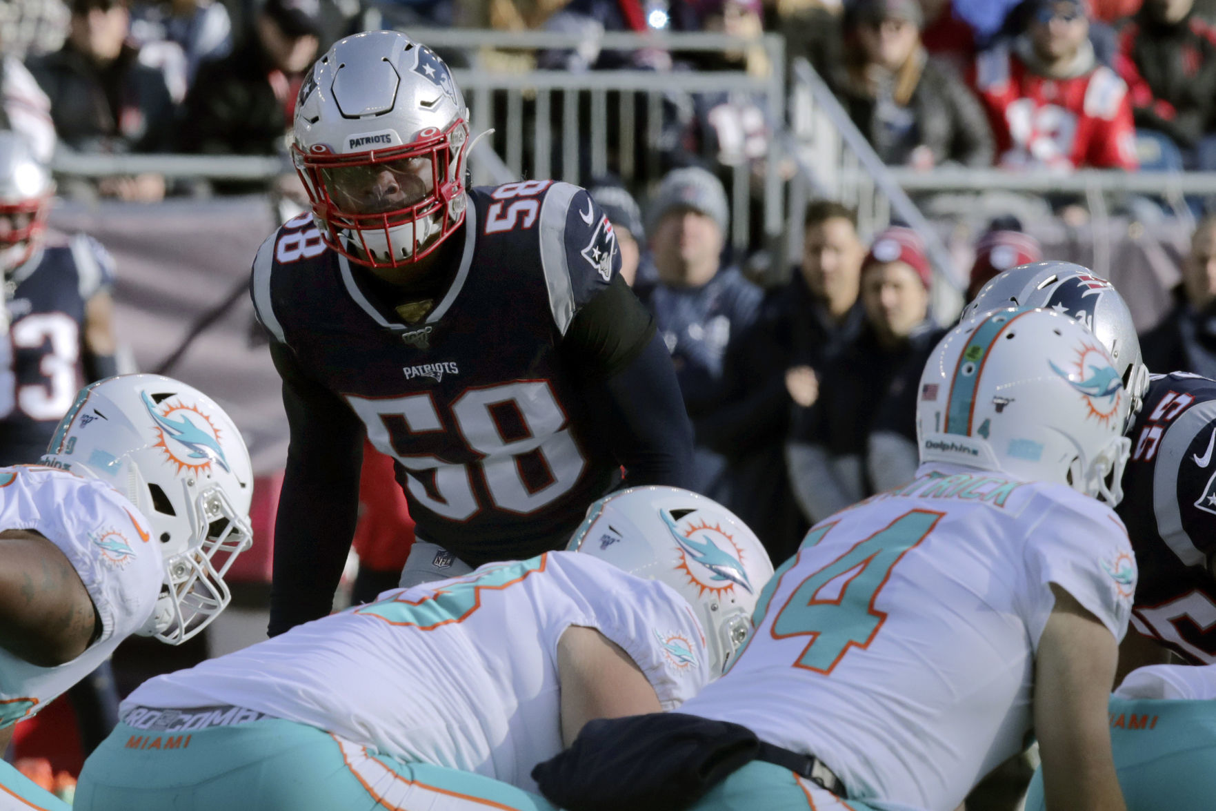 Free agent: Jamie Collins to Detroit Lions (from New England)